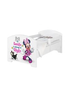 Disney Minnie3 egeres Ágy 140 X 70 leesésgátlós AJÁNDÉK MATRACCAL