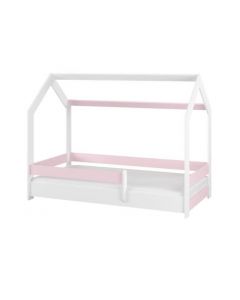 Varázslatos rózsaszín házikó gyermekágy 180*80 cm, matraccal